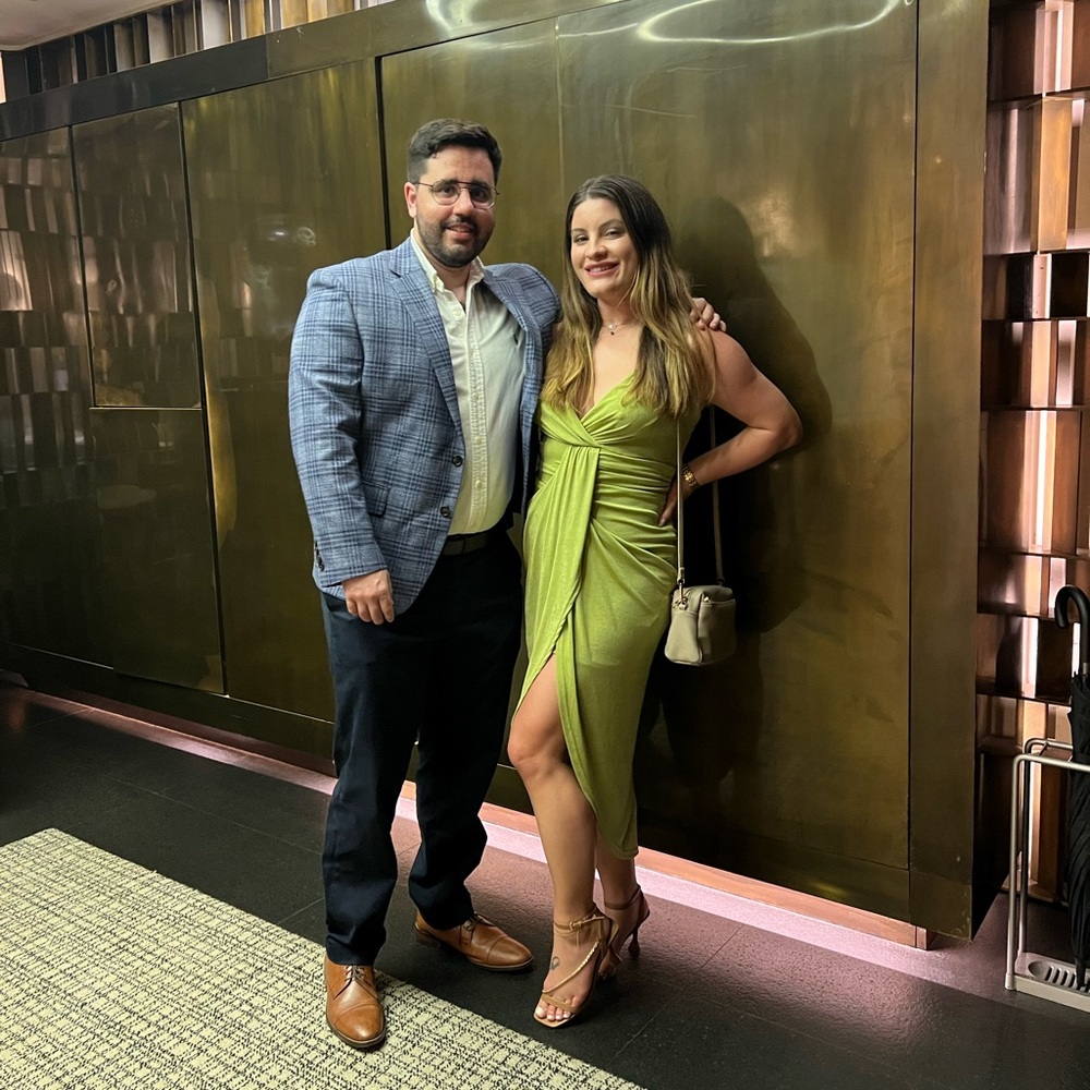 Lulu's Green Midi Dress